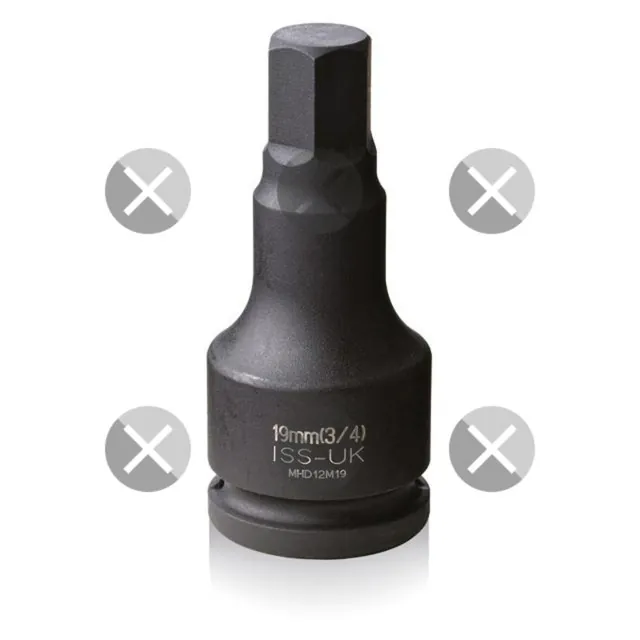 Unbrakopiper 3/4" – metrisk