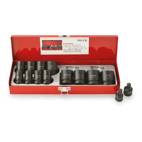 Pipesett 1/2" tommer – 14 deler