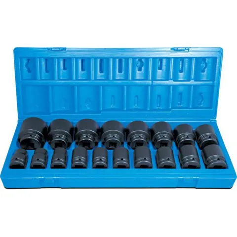 Pipesett 3/4" tommer – 18 deler