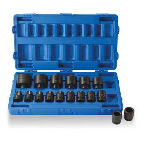 Pipesett 1" metrisk – 17 deler