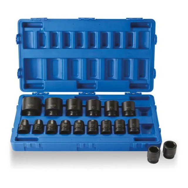 Pipesett 1" metrisk – 17 deler