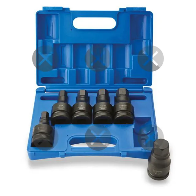 Unbrakosett 1" metrisk – 6 deler