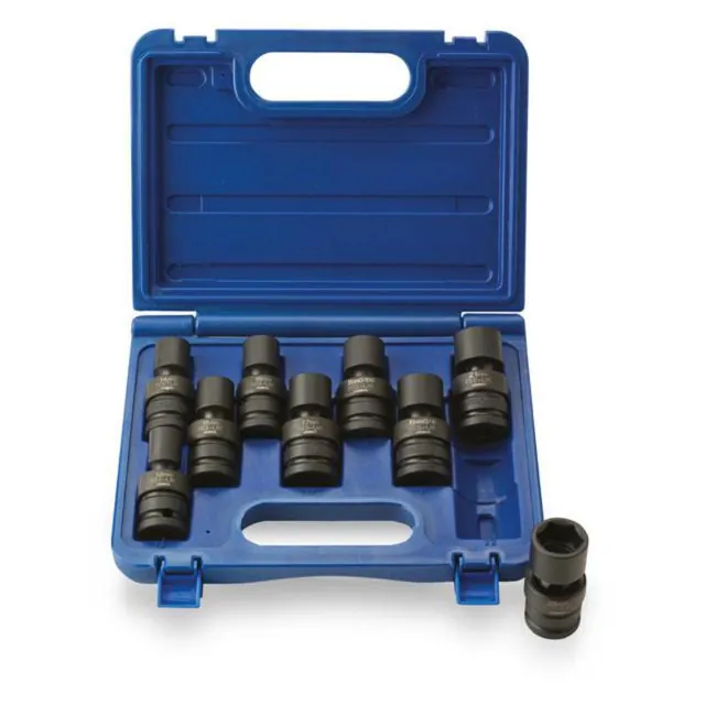 Universalpipesett 1/2" – 9 deler